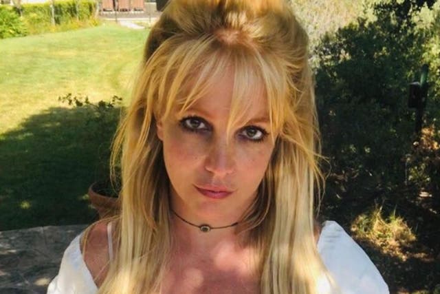 <p>Britney Spears pictured on Instagram</p>