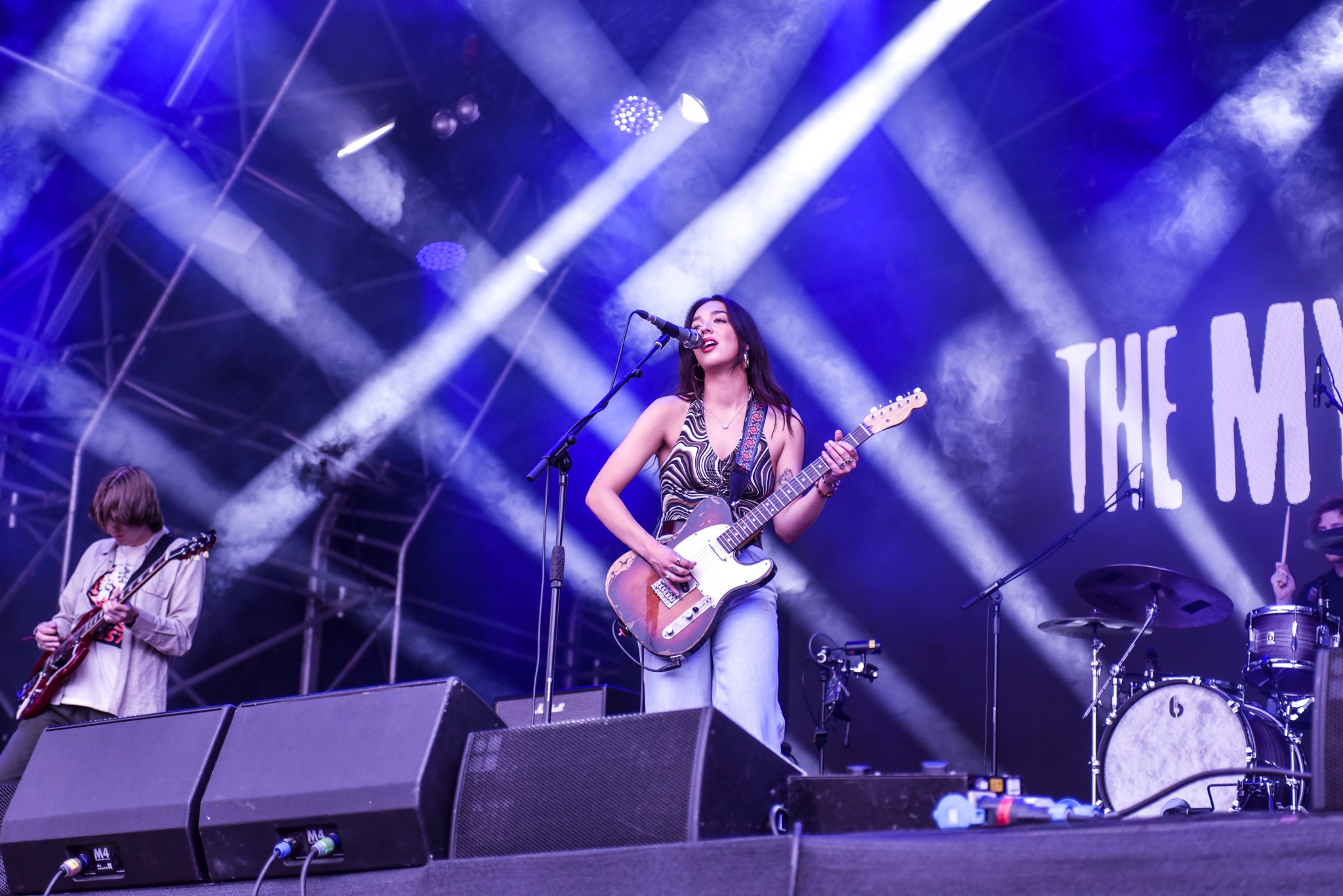 The Mysterines playing the main stage