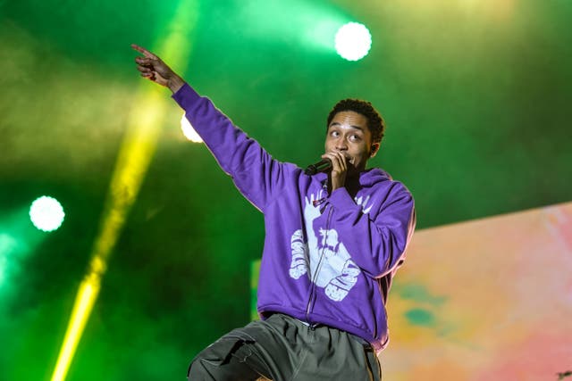<p>Loyle Carner read a CBeebies Bedtime Story ahead of his Glastonbury performance</p>