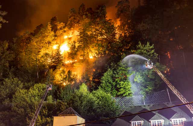 Czech Republic Wildfires