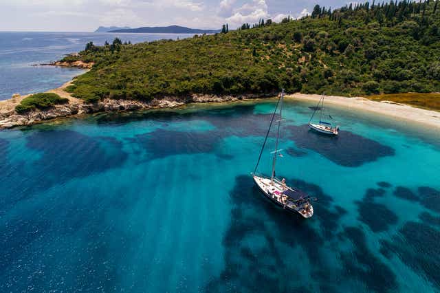 <p>Greece’s Meganisi Island</p>
