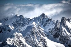 Melting Alps glacier moves border between Switzerland and Italy