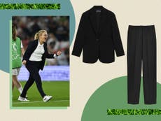 As the Lionesses win the Euro 2022, here’s where to buy Sarina Wiegman’s high-street power suit