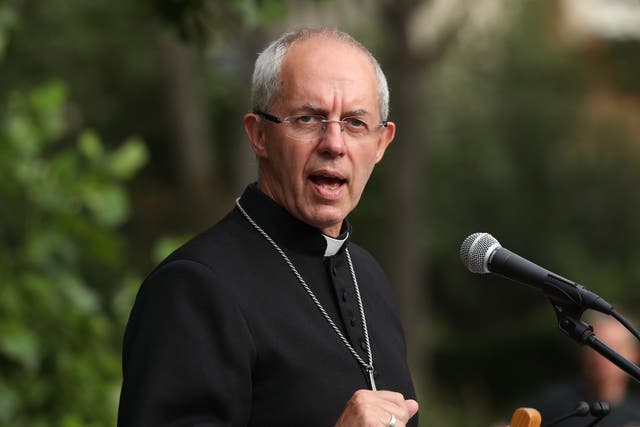 File photo dated 18/07/18 of the Archbishop of Canterbury Justin Welby, who has criticised political leaders who do not offer all people freedom, safety and opportunity. Welby told a human rights conference in London: “When you as politicians extend freedom of religion or belief, you show you care for your people. When you take it away, you show indifference”. Issue date: Tuesday July 5, 2022.