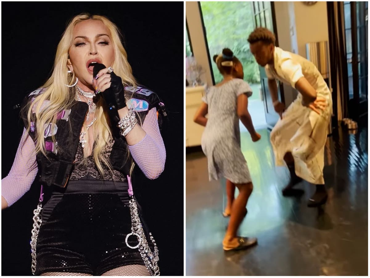 Madonna shares rare video of children dancing together in kitchen