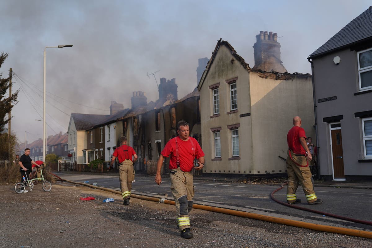 Climate crisis made UK heatwave at least ten times more likely, scientists say