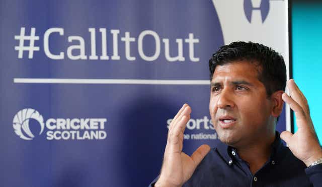 Majid Haq has called out the Scotland players (Andrew Milligan/PA)