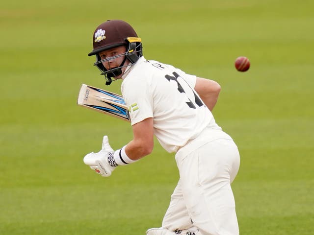 <p>Ollie Pope led the way for Surrey in their LV= Insurance County Championship meeting with Division One rivals Warwickshire</p>