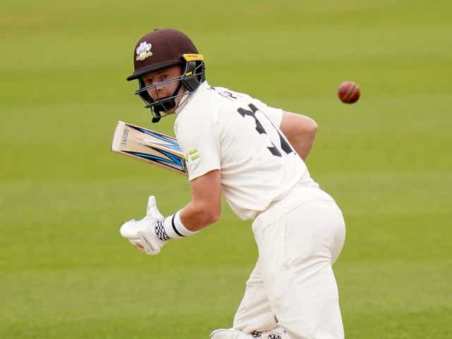 <p>Ollie Pope led the way for Surrey in their LV= Insurance County Championship meeting with Division One rivals Warwickshire</p>