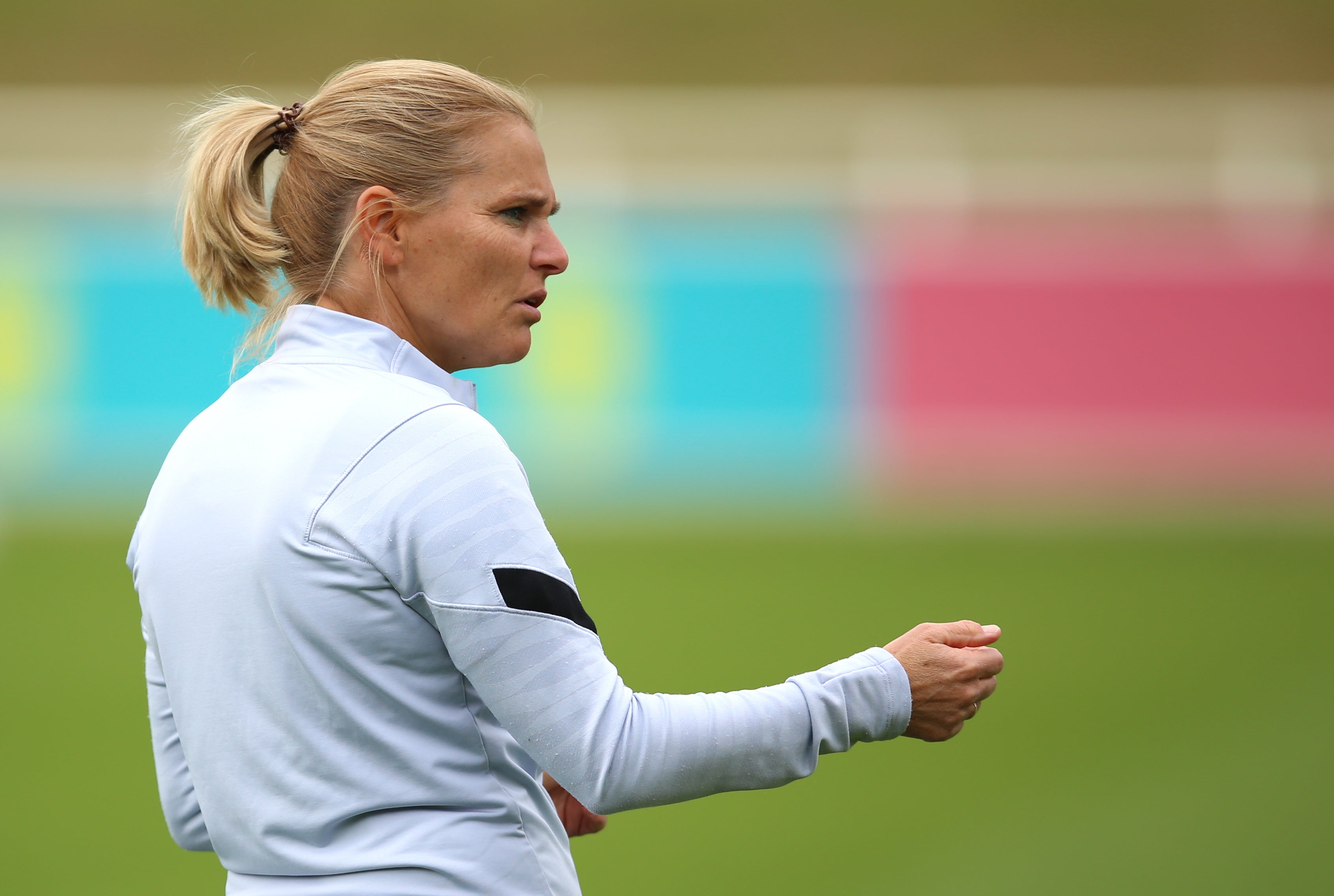 England head coach Sarina Wiegman won Euro 2017 with the Netherlands (Nigel French/PA)