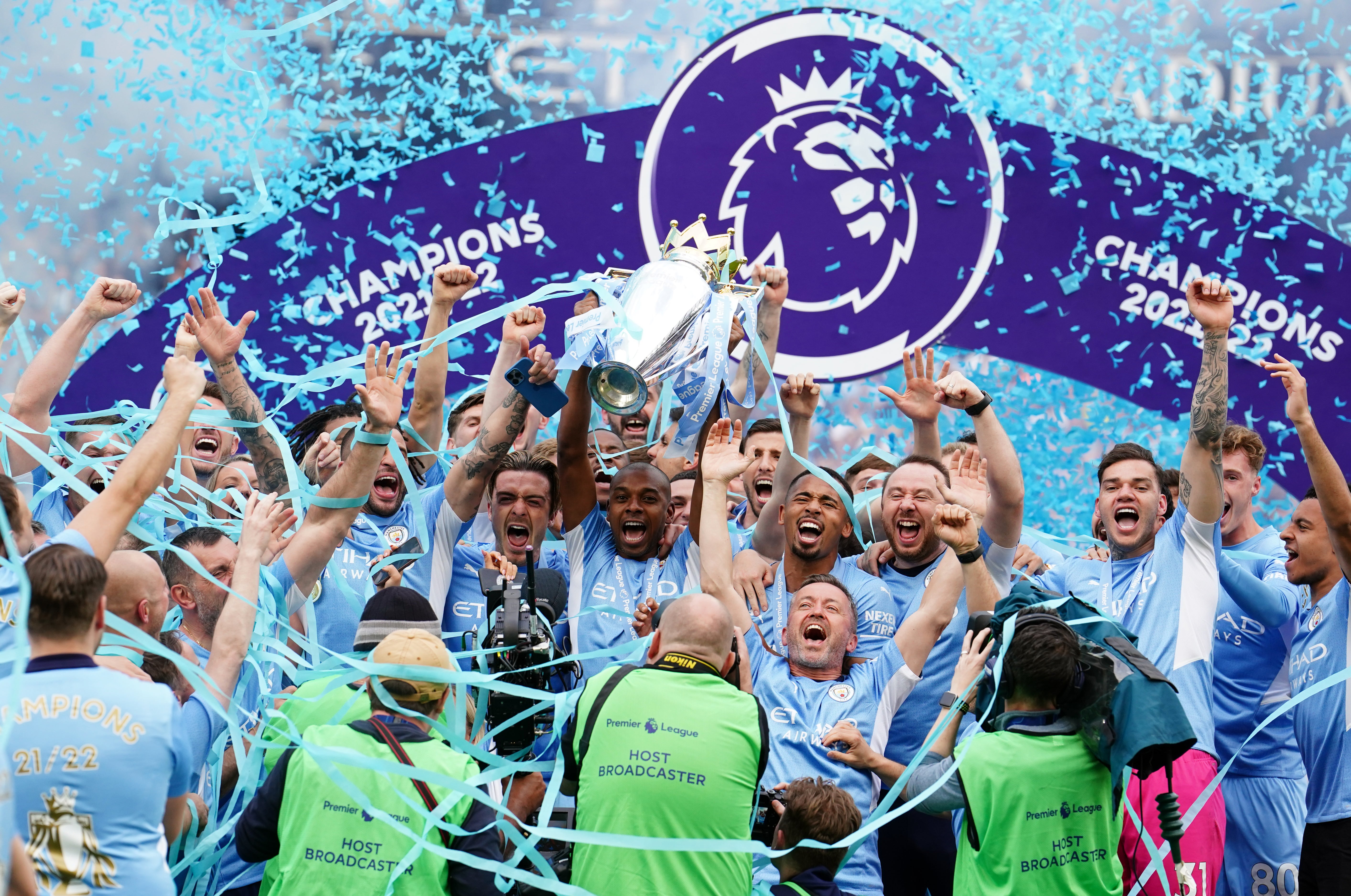 City’s success last term was one of the great final day finishes (Martin Rickett/PA)