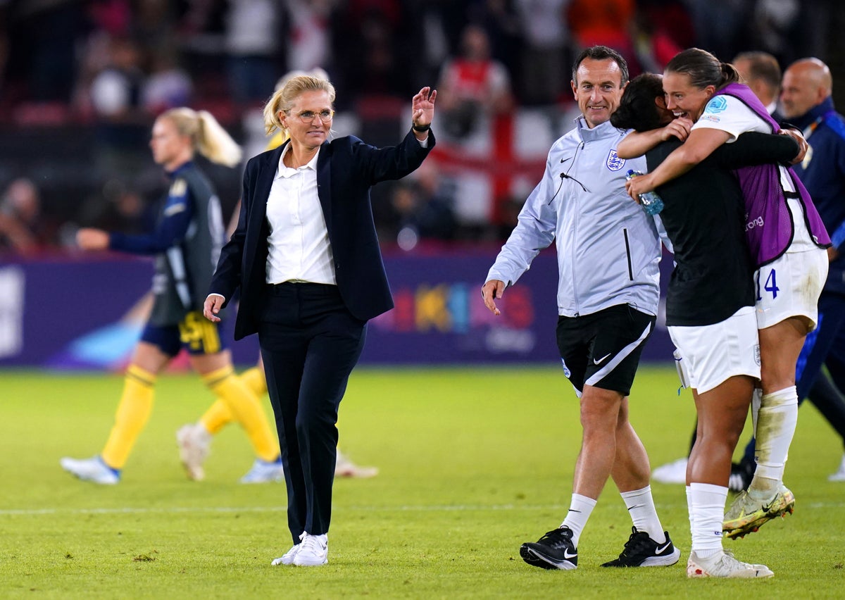 England’s win over Sweden sends a message to the world, Sarina Wiegman claims