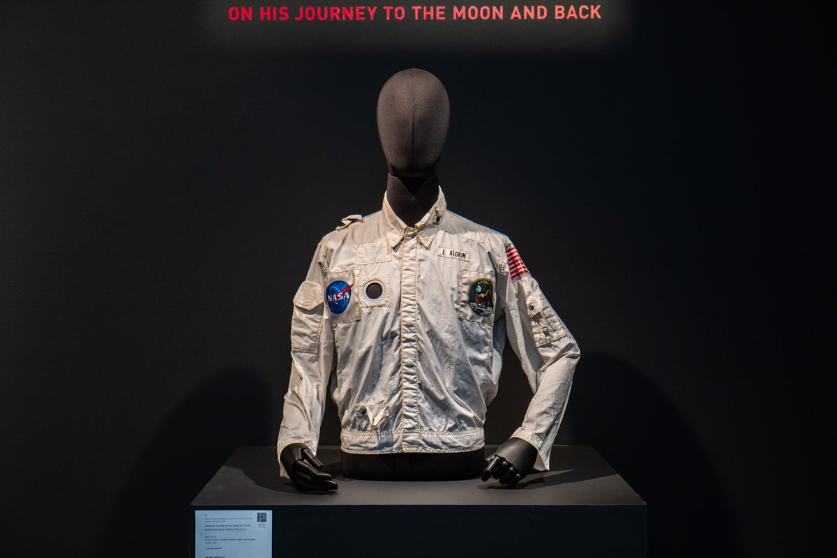 Buzz Aldrin jacket becomes most valuable US space-artefact after selling for £2m