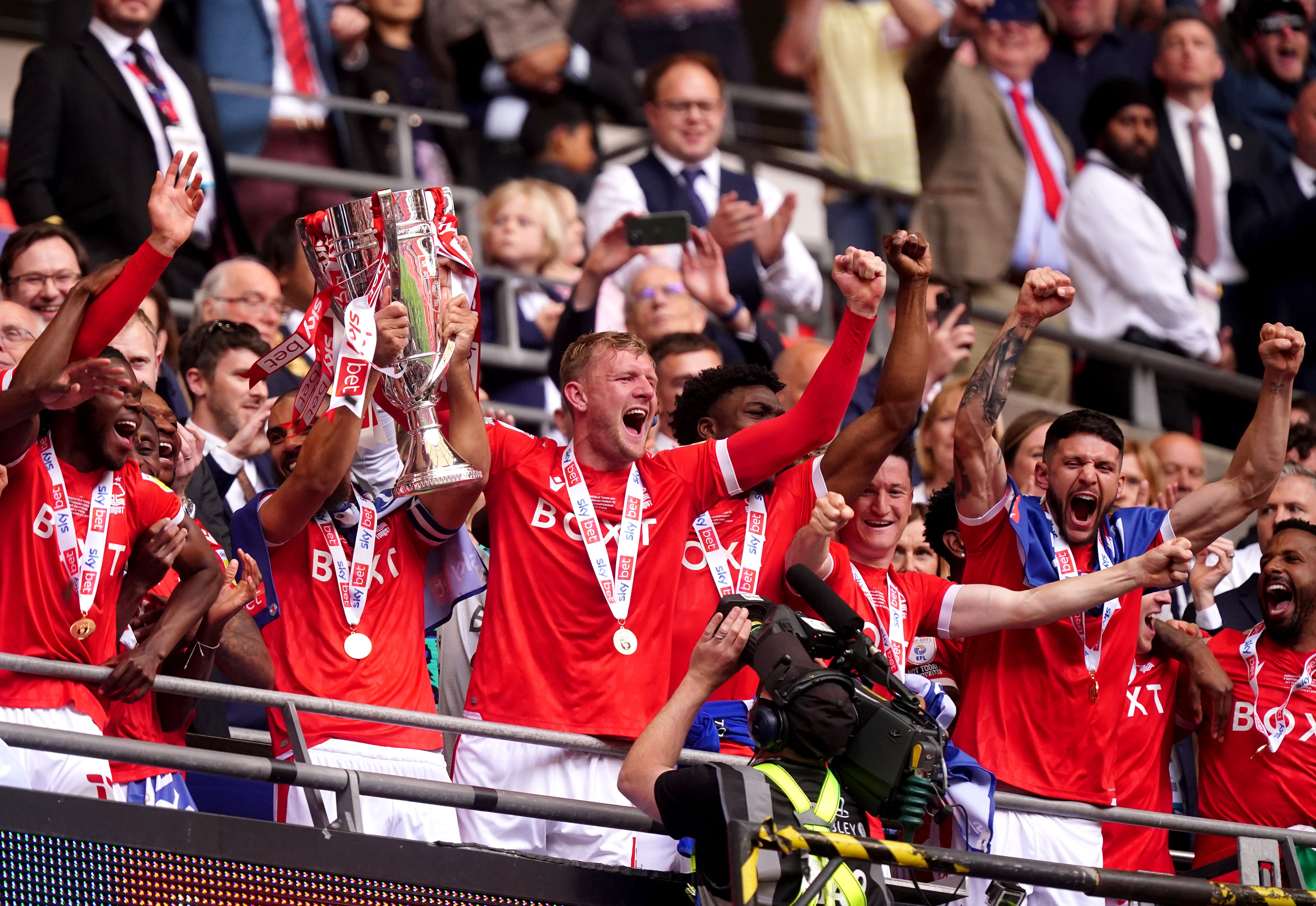 Nottingham Forest are back in the top flight after an absence of 23 years (Mike Egerton/PA)