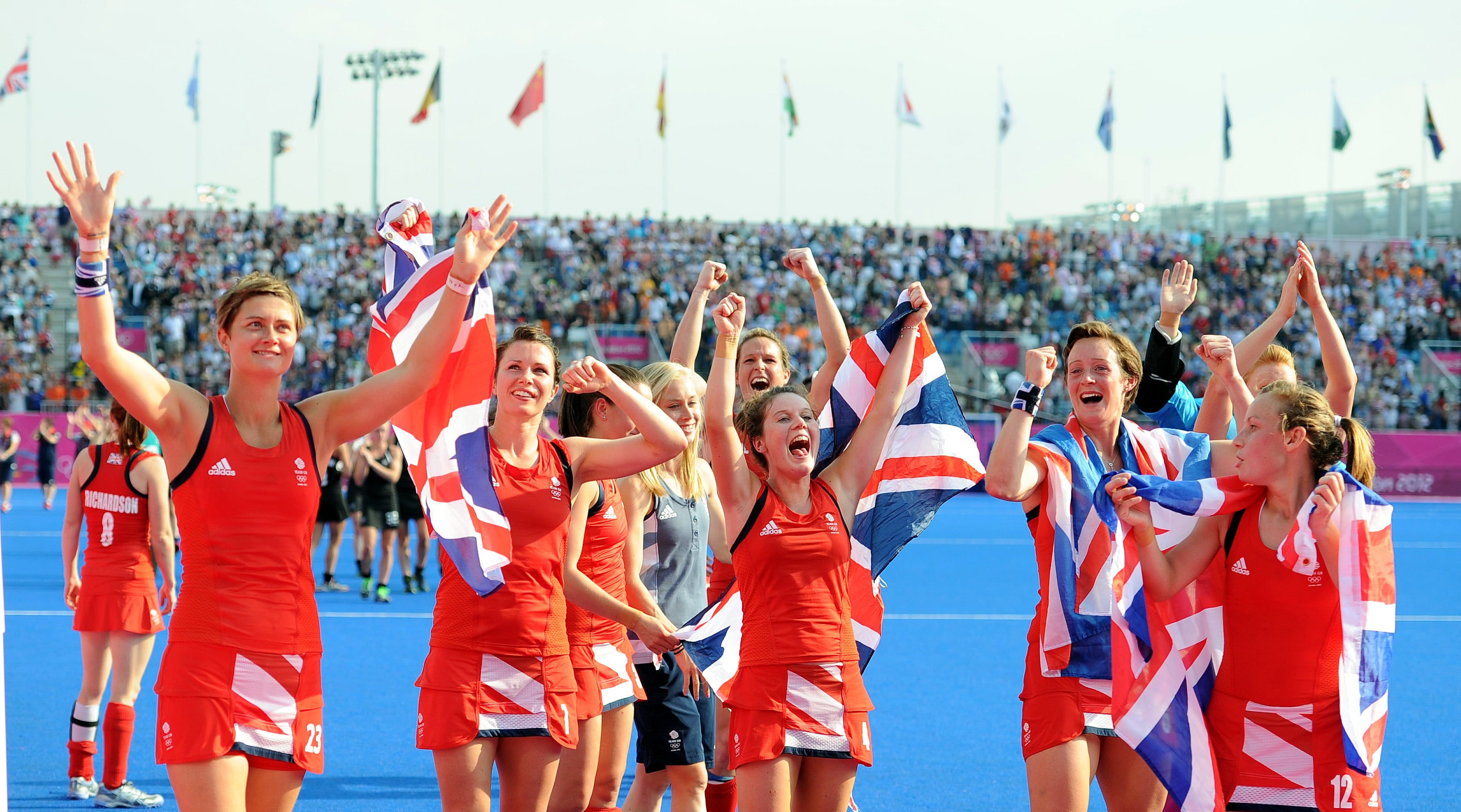 Great Britain ensured bronze in the women’s hockey with victory over New Zealand (Owen Humphreys/PA)