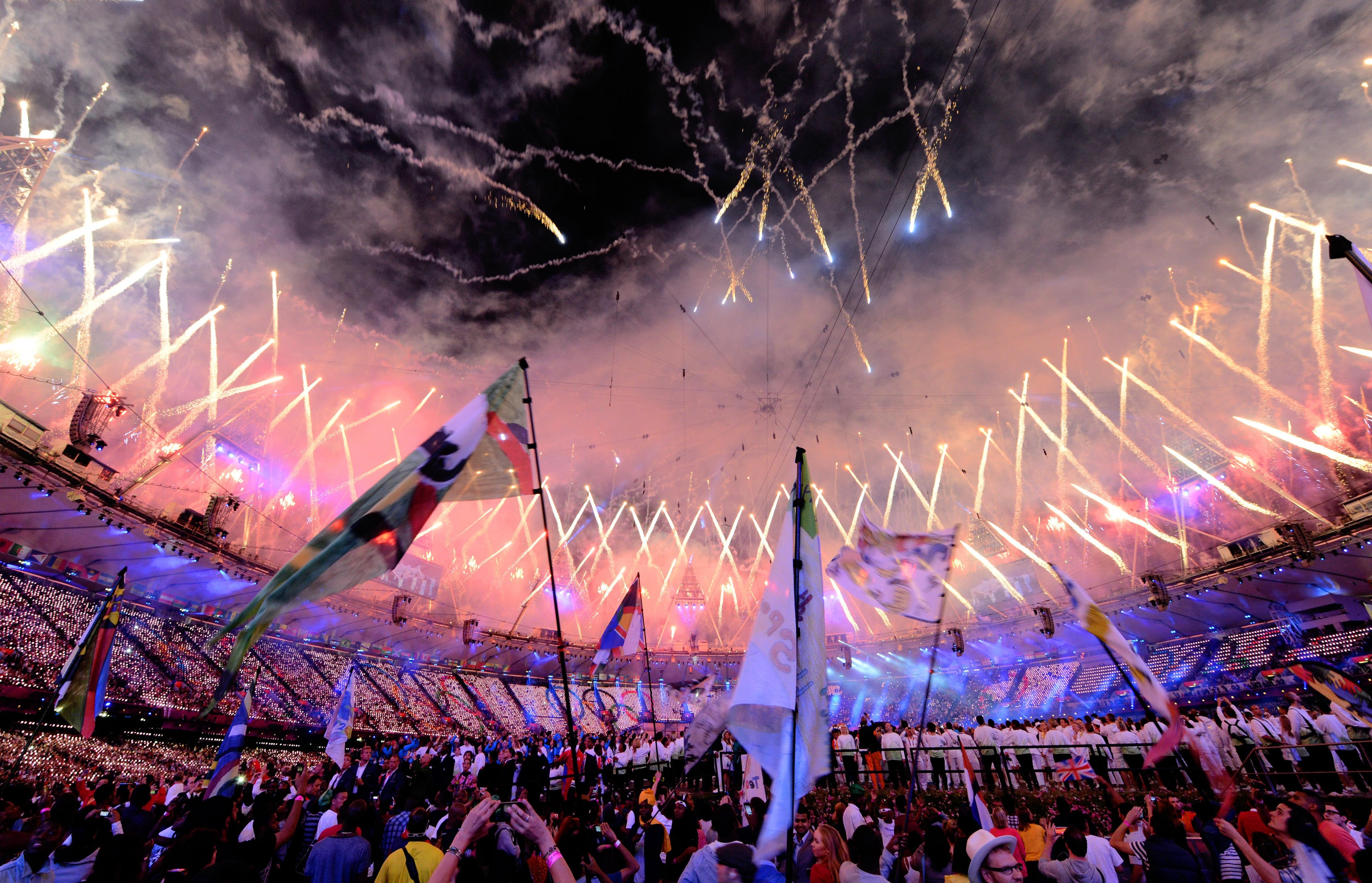 There were fireworks during the London Olympics opening ceremony (Owen Humphreys/PA)