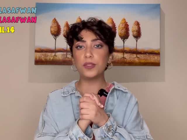 <p>Tala Safwan was arrested for her video that allegedly violated public morality</p>