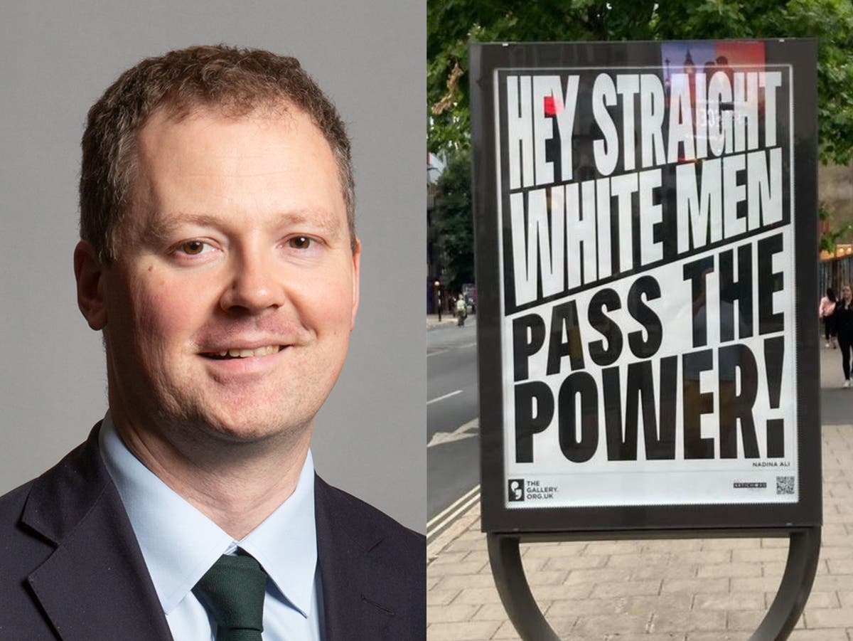 Art charity responds after Tory MP calls exhibition artwork &lsquo;divisive, racist crap&rsquo;