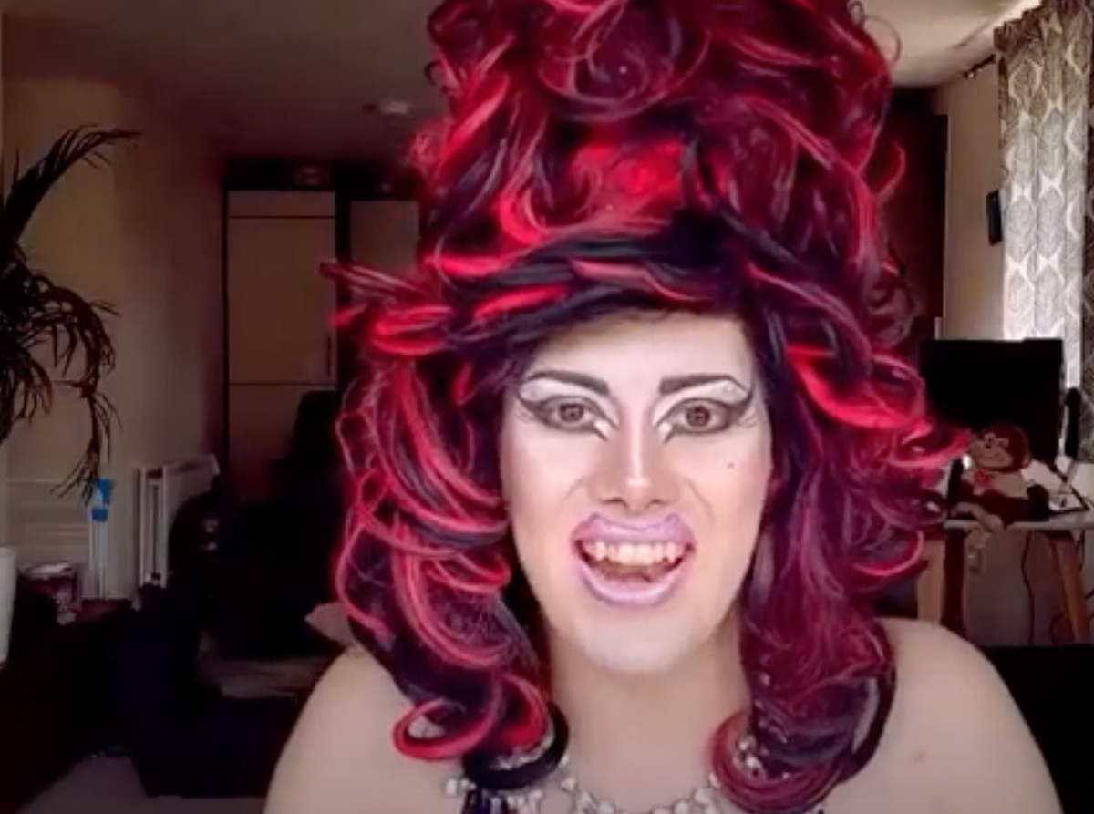 Police called as protesters storm children&rsquo;s story hour hosted by drag queen at local library 