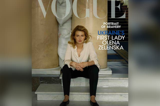 <p>Ukraine First Lady Olena Zelenska covers digital issue of Vogue</p>