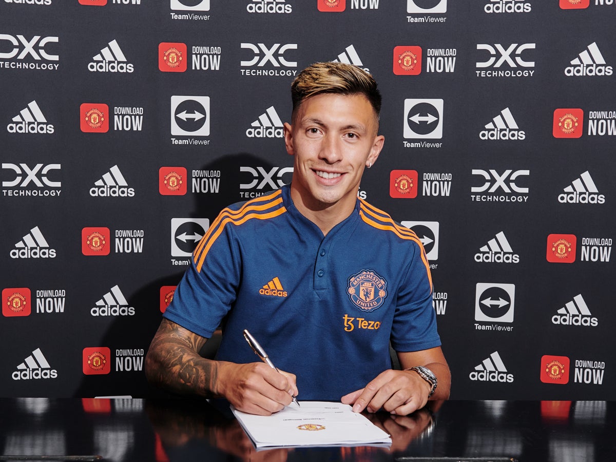 Lisandro Martinez: Manchester United complete £55m signing of Ajax defender