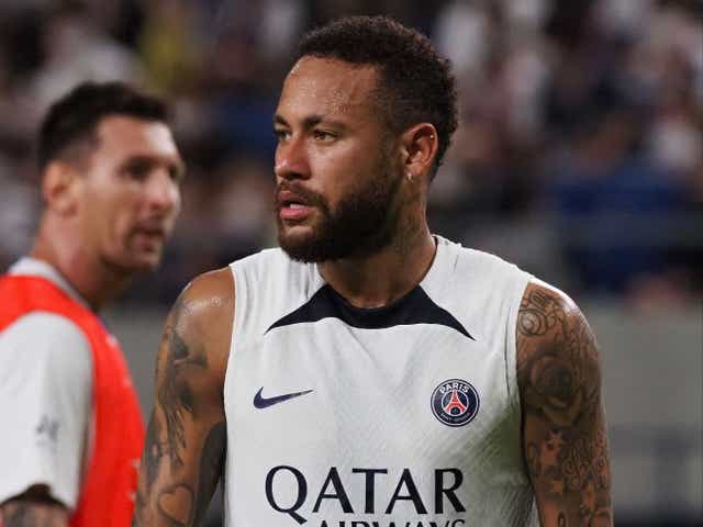 <p>The Brazilian now plays for Paris Saint-Germain </p>