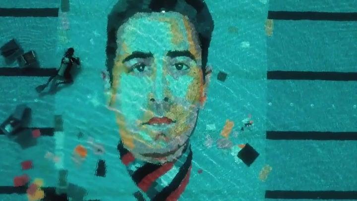 India honours Kargil War hero with giant underwater portrait