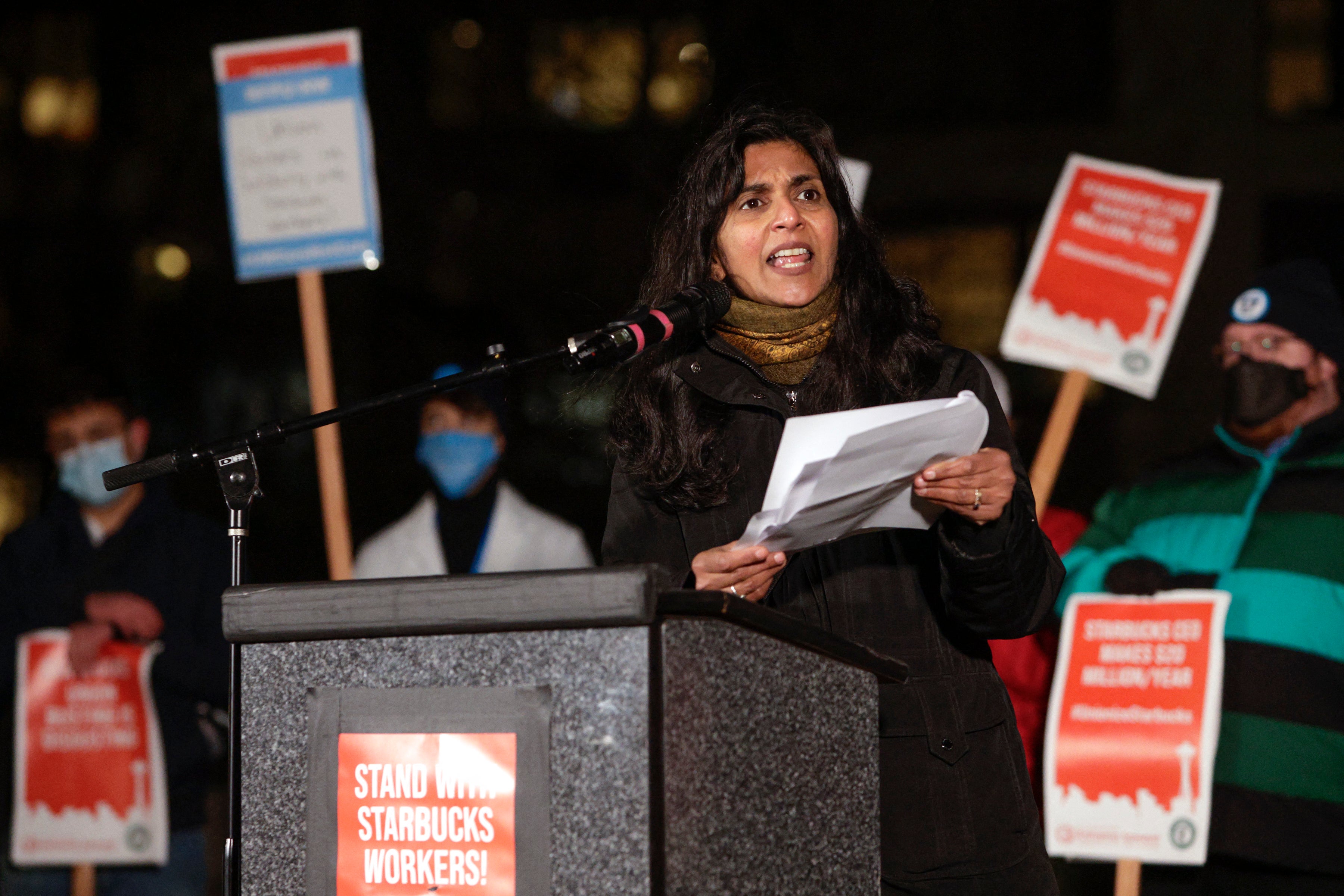 Seattle City Councilmember Kshama Sawant led effort to protect access to abortion