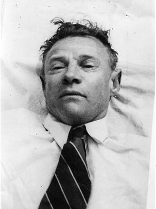 Image of the unknown dead man found on Somerton Beach, Adelaide, in 1948