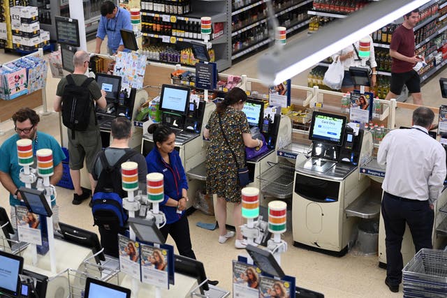 <p>Food prices rose 7 per cent, according to figures from trade body the British Retail Consortium </p>