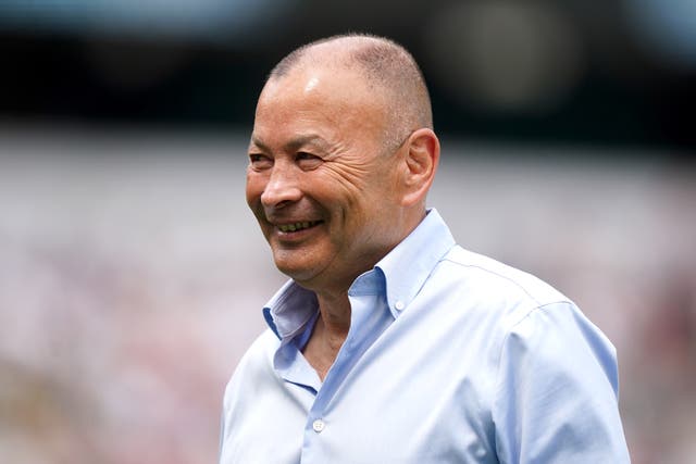 Eddie Jones has a contract with England until the end of the 2023 World Cup (Mike Egerton/PA)