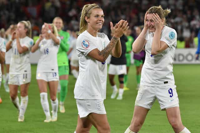 APTOPIX England Sweden Euro 2022 Women Soccer