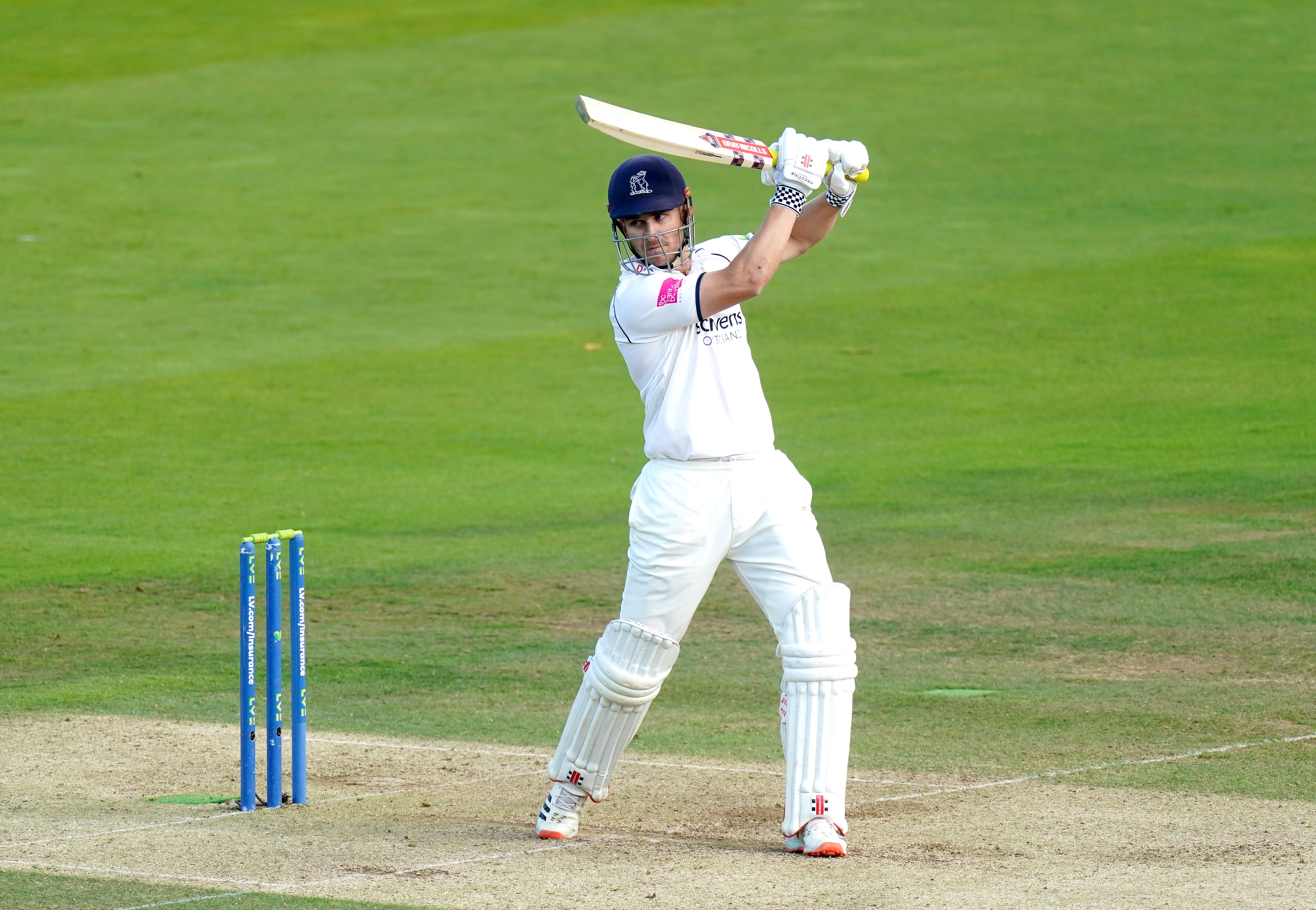 Sam Hain top-scored for Warwickshire (PA)