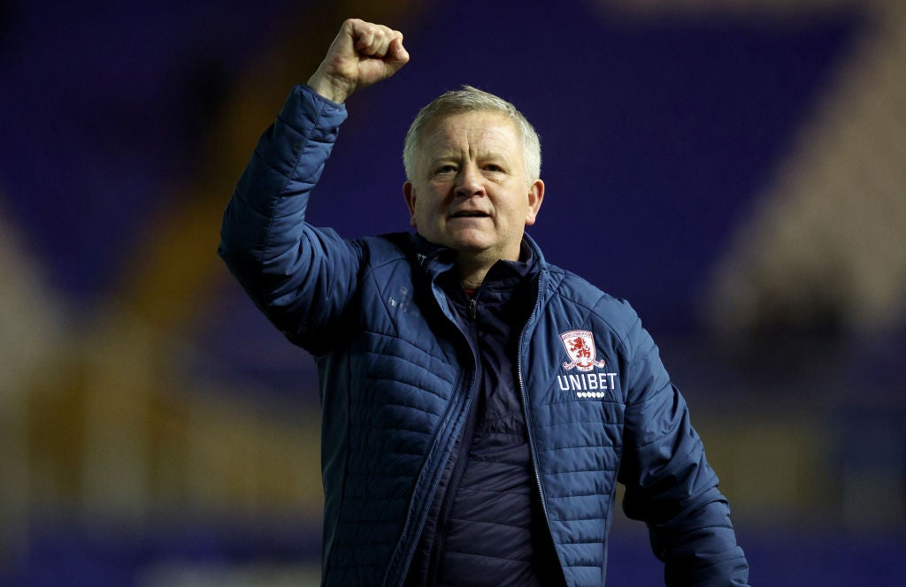 Chris Wilder will look to break through with Middlesbrough