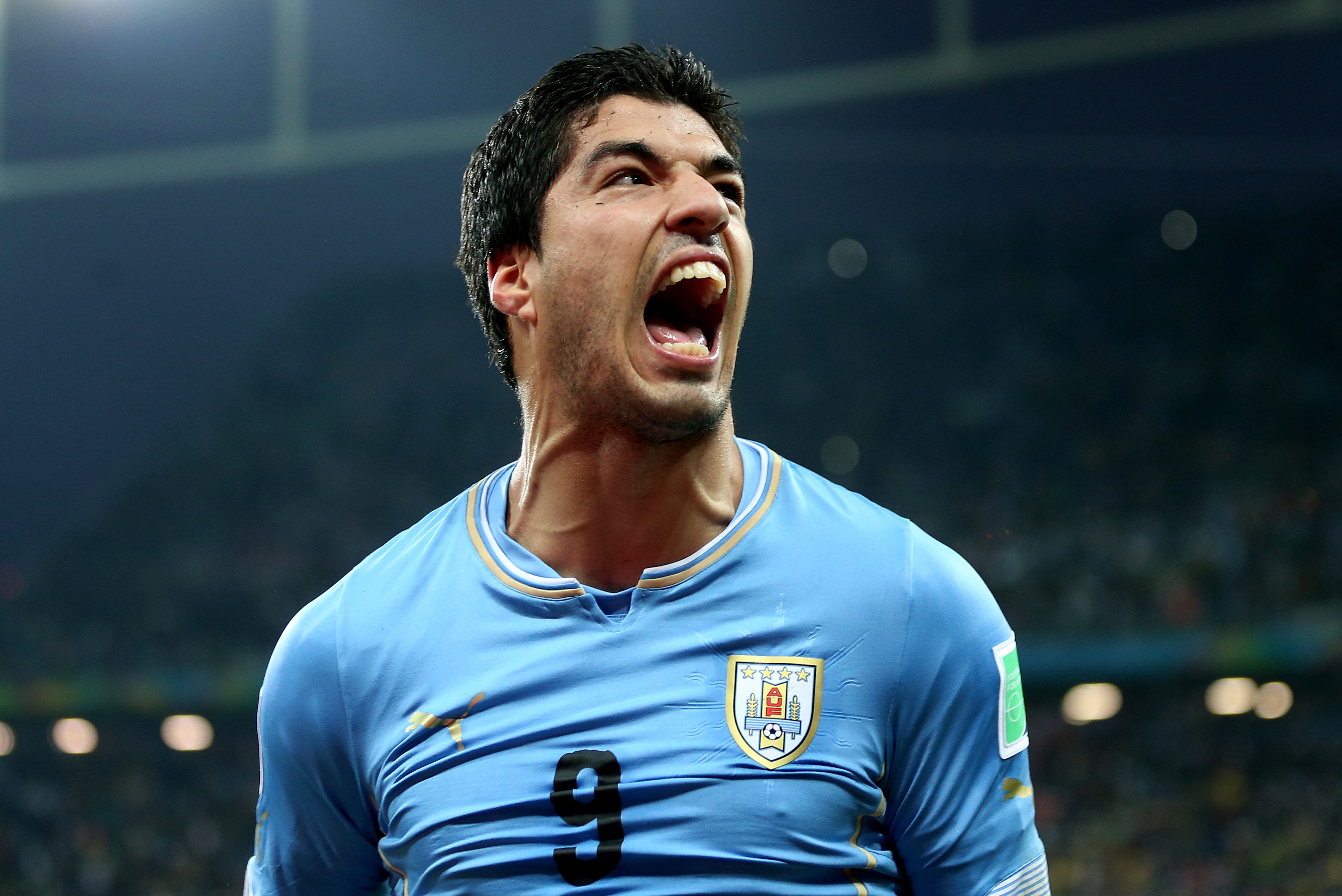 Luis suarez hot sale uruguay jersey