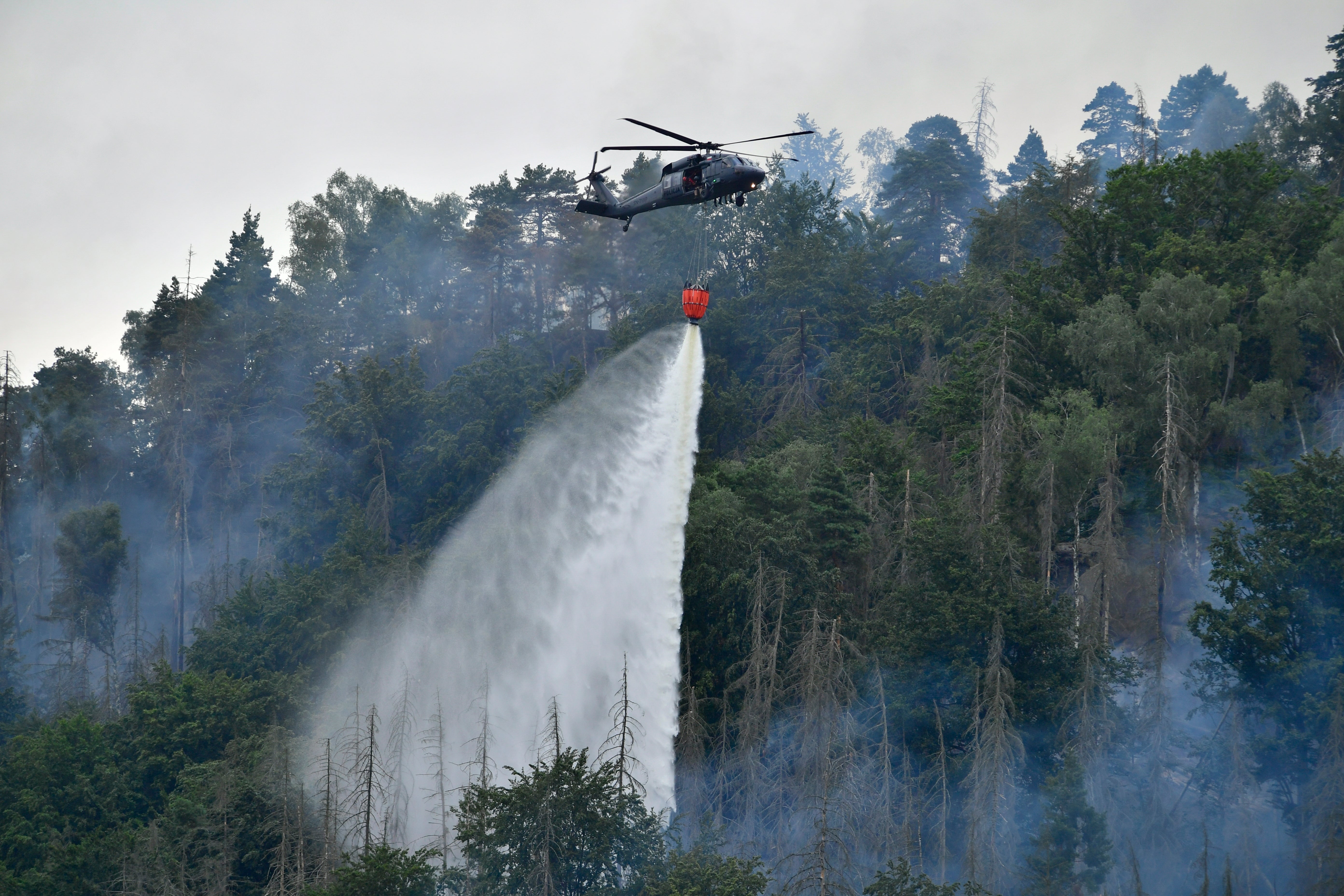 Czech Republic Wildfires