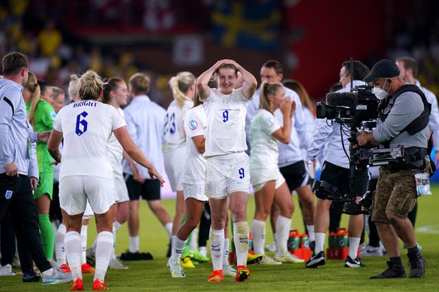 <p>England beat Sweden to reach the Euro 2022 final (Danny Lawson/PA)</p>