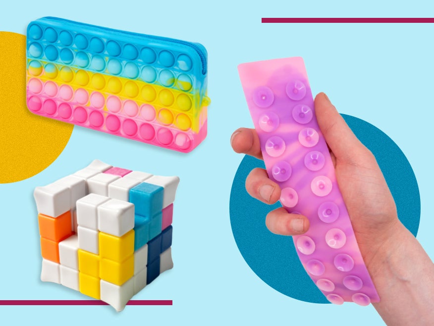 Surprise Fidget Toys Box Popet Bubble Sensory Tools Bundle Mix Stress Relief UK 