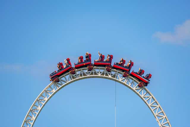 <p>Thorpe Park’s Stealth roller coaster</p>