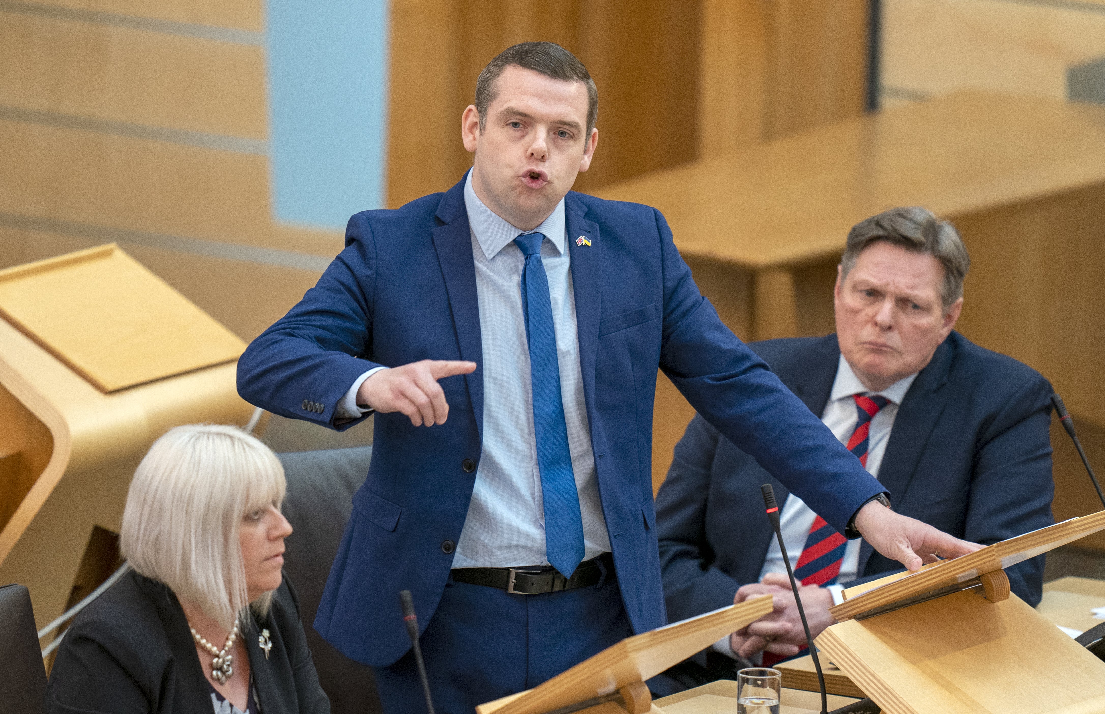 Scottish Conservative party leader Douglas Ross said the drug death figures are ‘heart-breaking’ (Jane Barlow/PA)