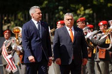 Austrian, Hungarian leaders discuss migration, Ukraine war