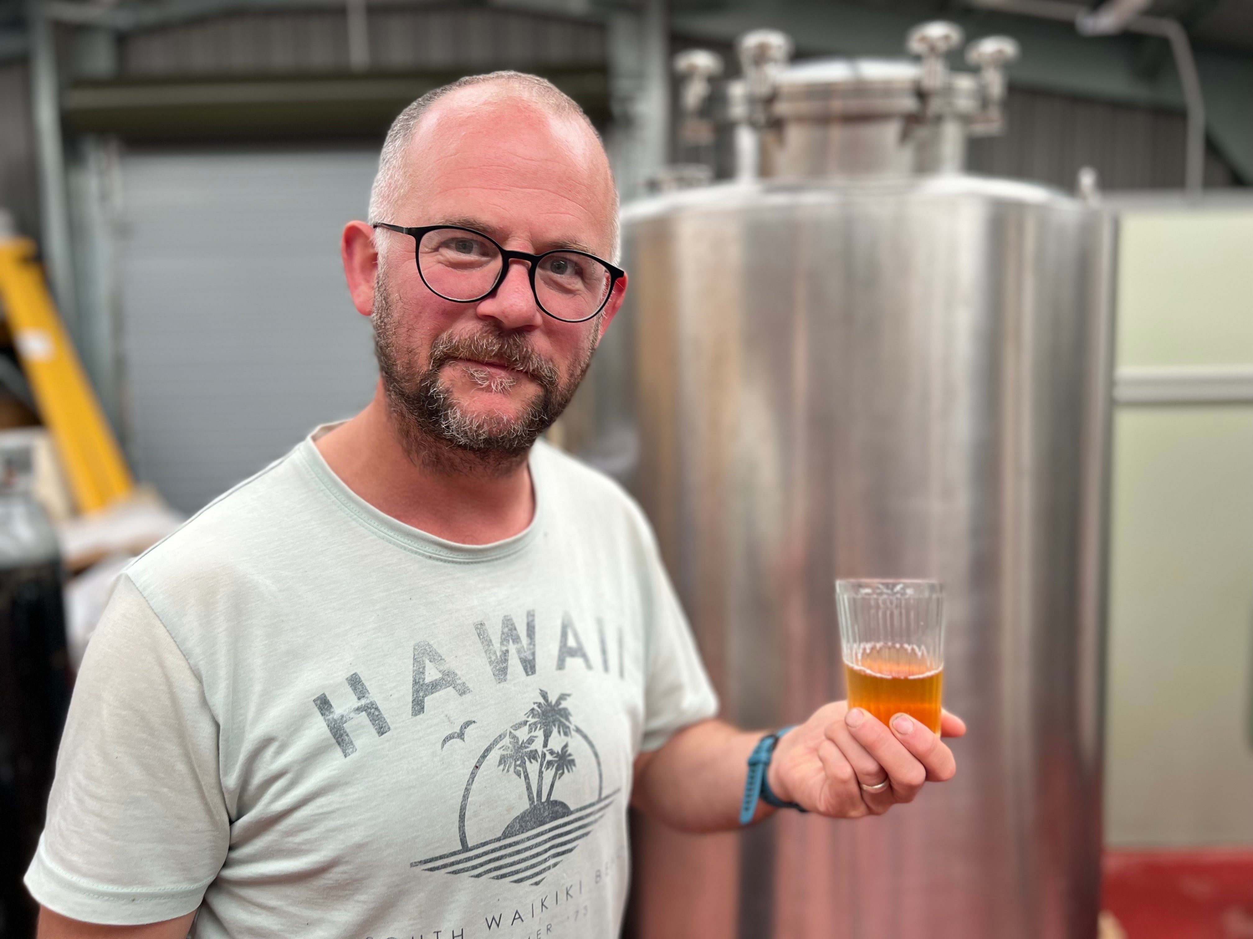 Stuart Paul McCarthy of Eigg Brewery