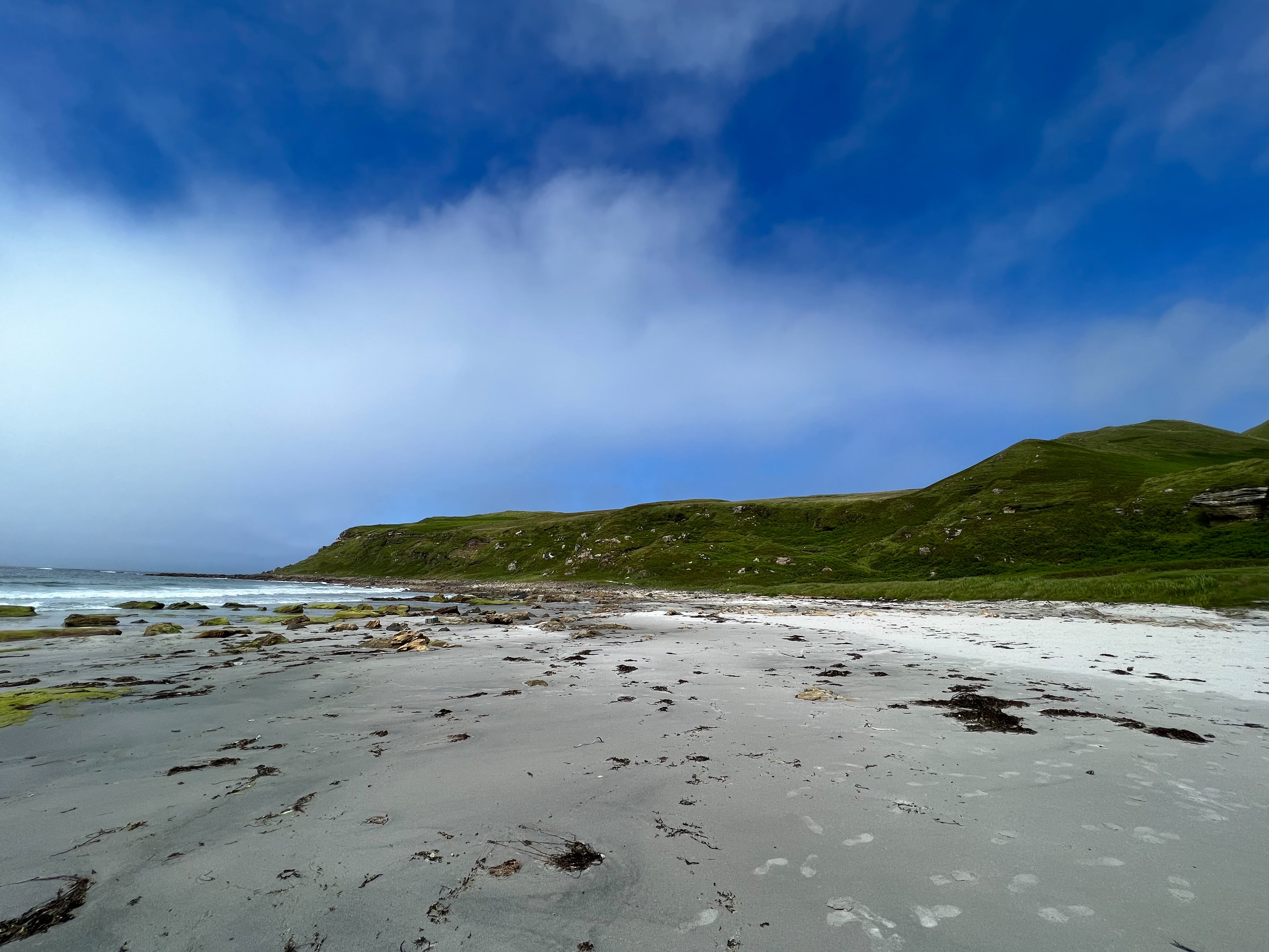 Green dreams are made of this: a beach on Eigg