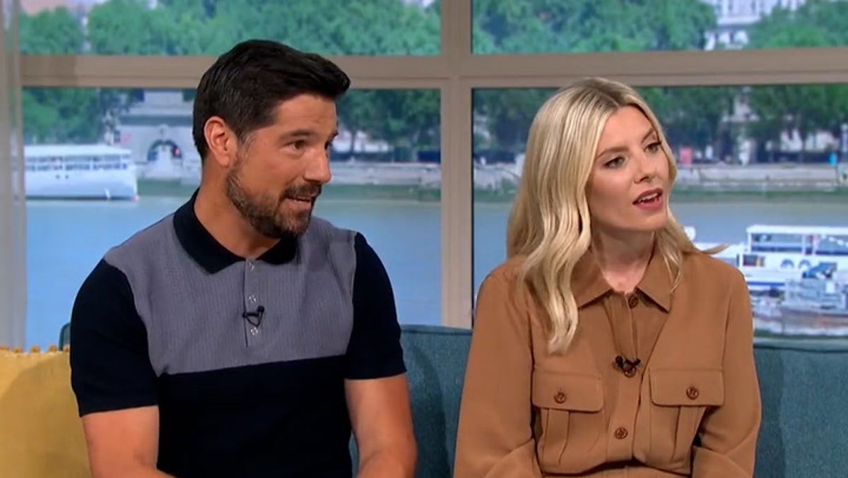 Mollie King stands in for Holly Willoughby on ITV’s This Morning