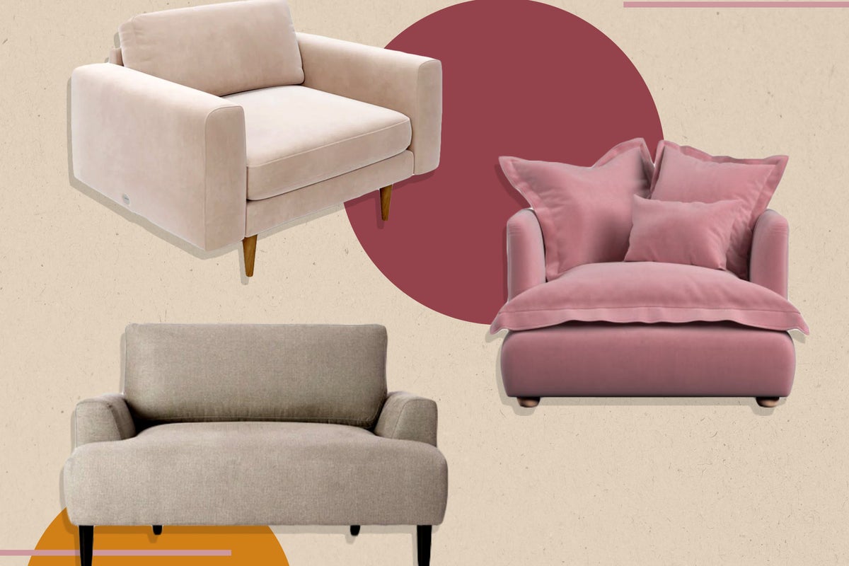 Ottoman Blush Pink Cuddle Chair DFS Blush Pink Velvet Sofa And