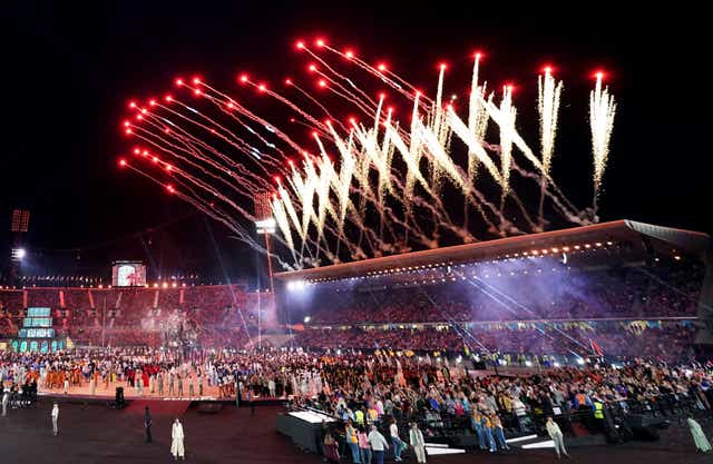<p>The Birmingham 2022 Commonwealth Games officially opened at the Alexander Stadium in Birmingham on Thursday night (Jacob King/PA)</p>