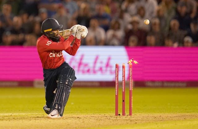 Adil Rashid was bowled (nick Potts/PA)