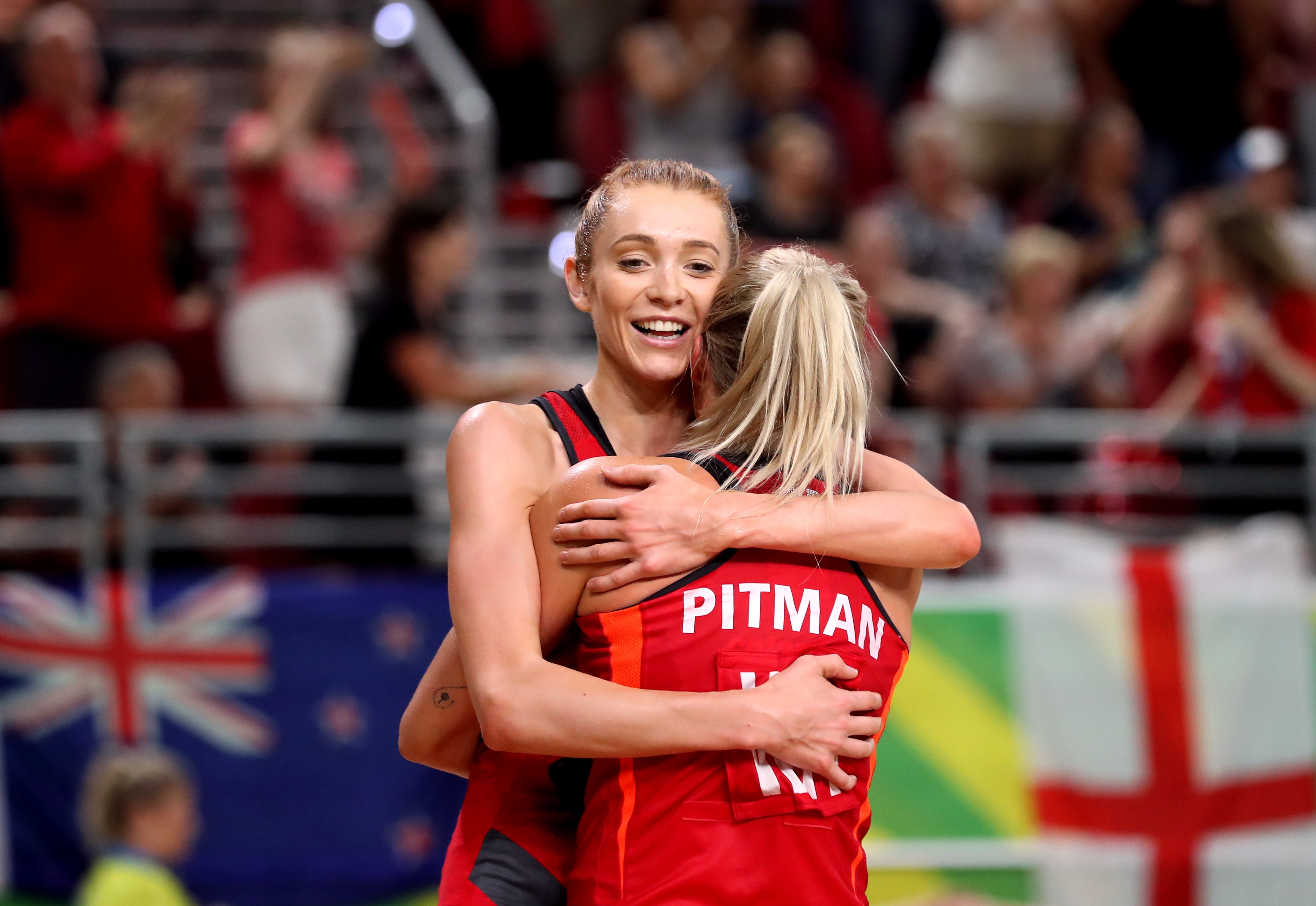 England’s netball stars are aiming to retain their Commonwealth Games crown (Martin Rickett/PA)
