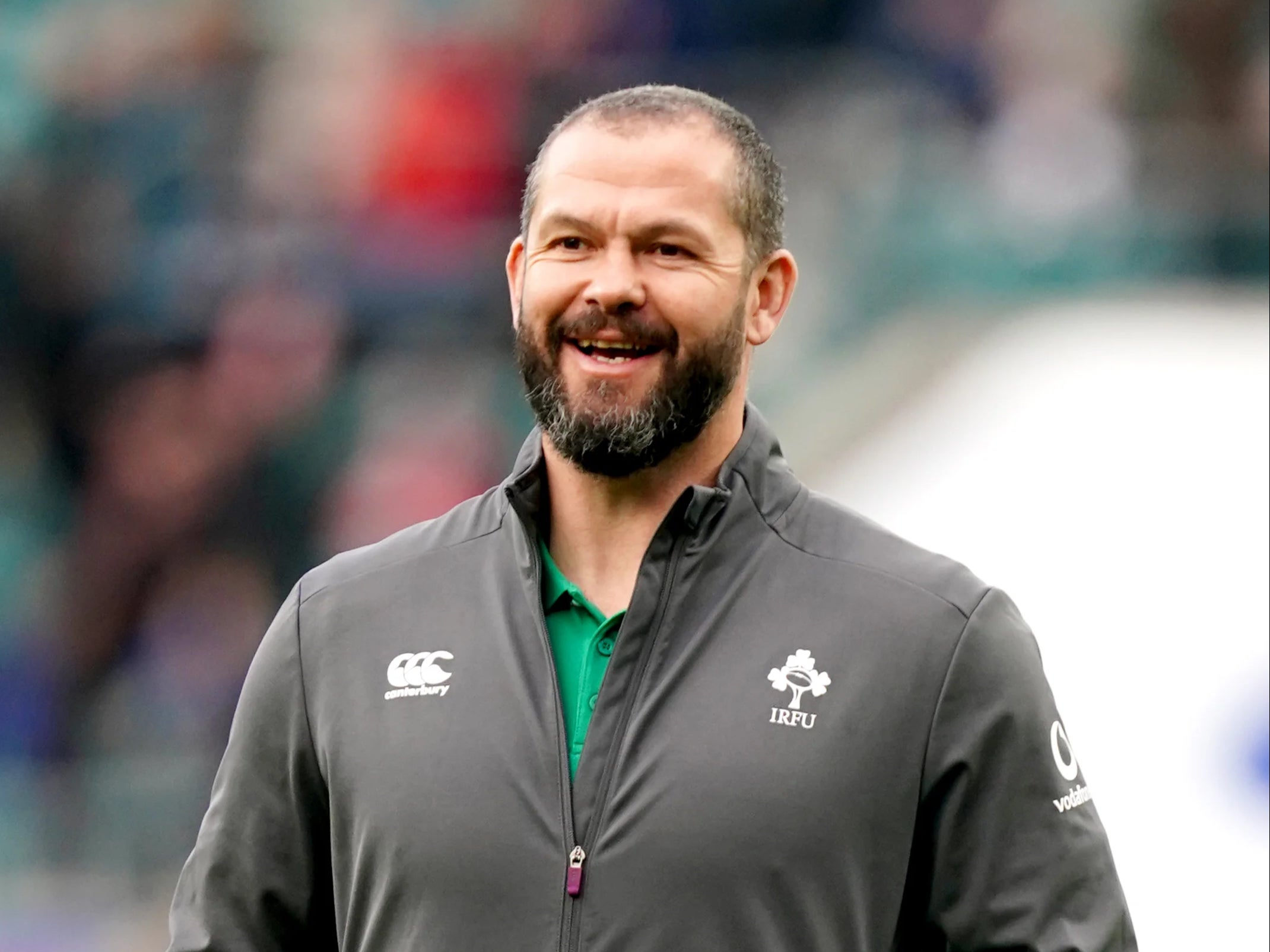 Andy Farrell, pictured, has signed a new two-year contract extension with Ireland