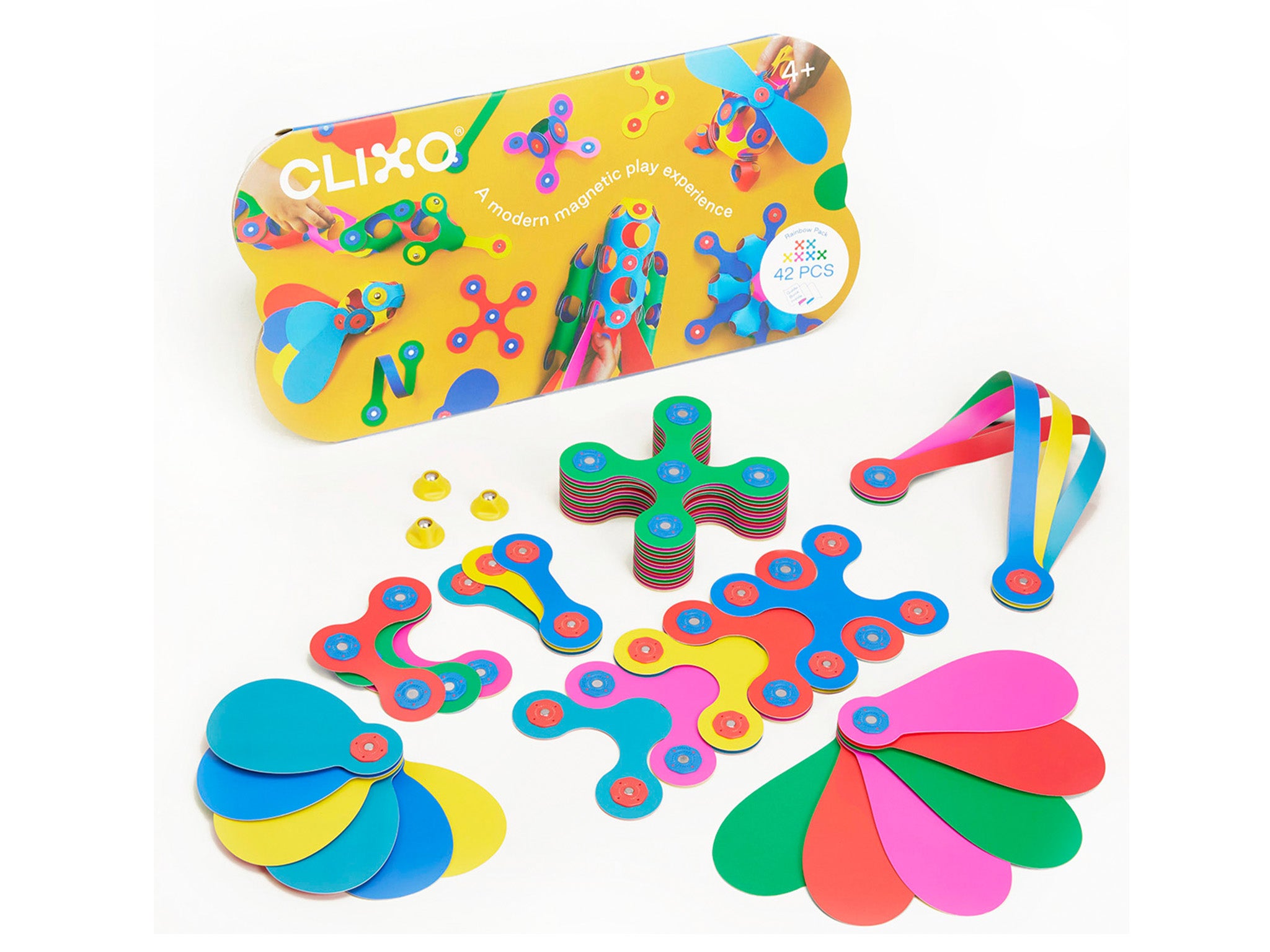 Articulating Rainbow Slug Flexible Fidget Toy Kids Fingertip Sensory Toy